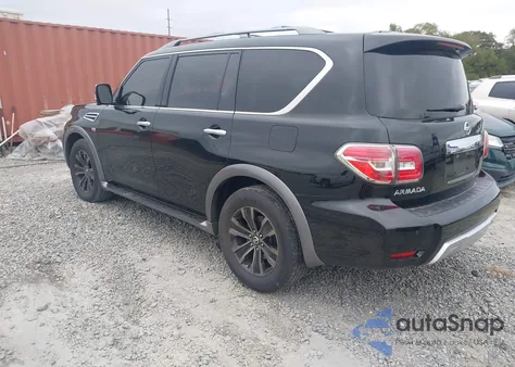 2017 Nissan Armada Platinum z USA, uszkodzony, nr VIN JN8AY2ND5H9002620